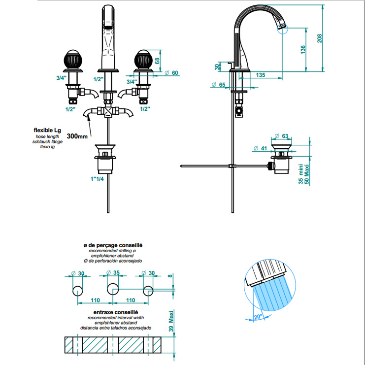 Фото Смеситель для раковины - стиль Европейский - Купить в Интернет-магазине Фото Смеситель для раковины - стиль Европейский - Купить в Интернет-магазине